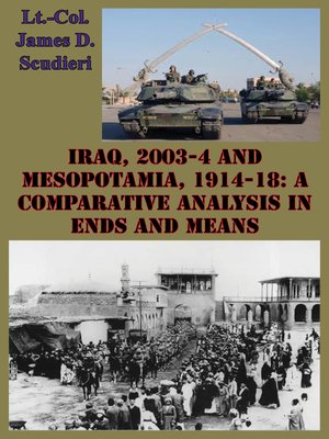 cover image of Iraq, 2003-4 and Mesopotamia, 1914-18